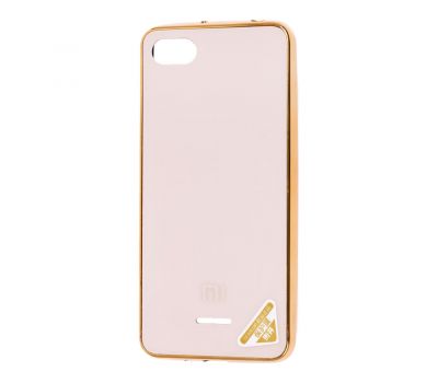 Чохол для Xiaomi Redmi 6A Silicone case (TPU) золотистий 422710