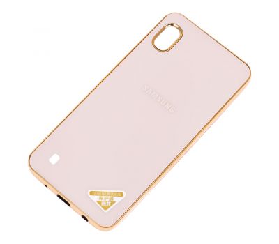 Чохол для Samsung Galaxy A10 (A105) Silicone case (TPU) золотистий 423313