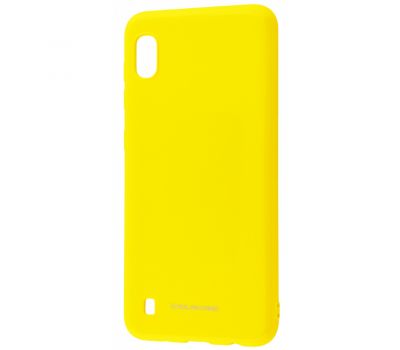 Чохол для Samsung Galaxy A10 (A105) Molan Cano глянець жовтий 423329