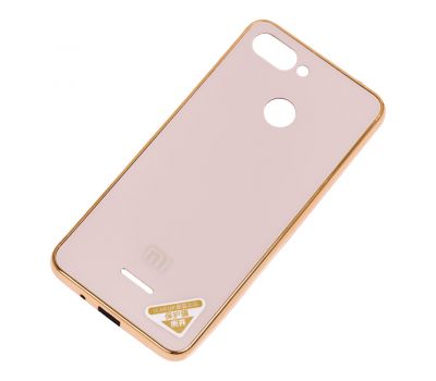 Чохол для Xiaomi Redmi 6 Silicone case (TPU) золотистий 424224
