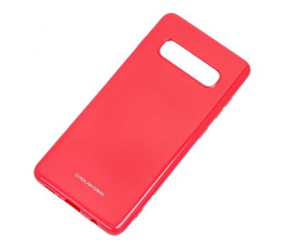 Чохол для Samsung Galaxy S10+ (G975) Molan Cano глянець рожевий 425588