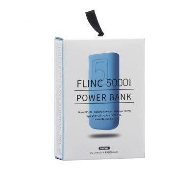 Зовнішній акумулятор Power Bank Remax Proda RPL-25 Flinc 5000 mAh blue 459145
