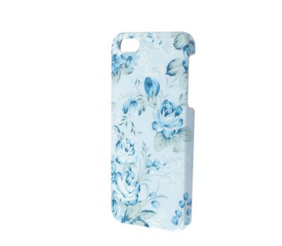Чохол Comma для iPhone 5 квіти блакитний