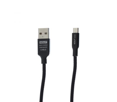 Кабель USB Golf GC-52m microUSB 2.4A (1m) черный