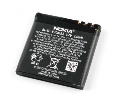 Акумулятор для Nokia BL-6P (830 mAh) AA 500620