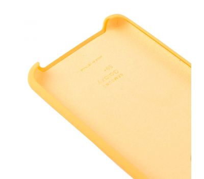 Чохол для Samsung Galaxy S9+ (G965) Silky Soft Touch "лимонний" 505192