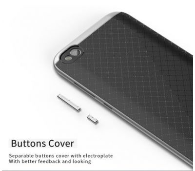 Чохол для Xiaomi Redmi 5A iPaky чорний/сріблястий 507306