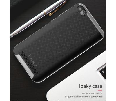 Чохол для Xiaomi Redmi 5A iPaky чорний/сріблястий 507307