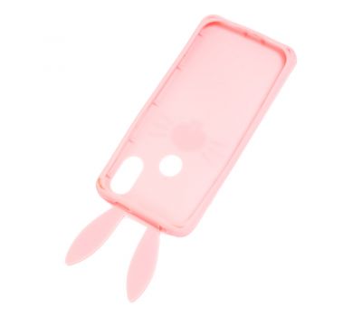 3D чохол для Xiaomi Redmi Note 5 / Note 5 Pro заєць "вушка" рожевий 509866