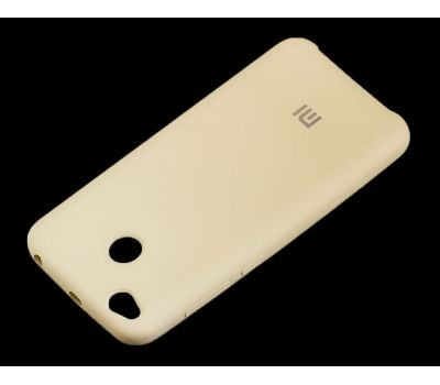 Чохол для Xiaomi Redmi 4x Silicone case сірий 510636