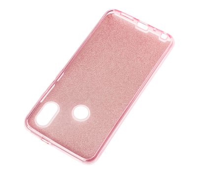 Чохол для Xiaomi Redmi Note 5 / Note 5 Pro Shining Glitter з блискітками рожеві перли 510337