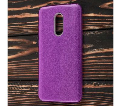 Чохол для Xiaomi Redmi 5 Glitter з блискітками фіолетовий