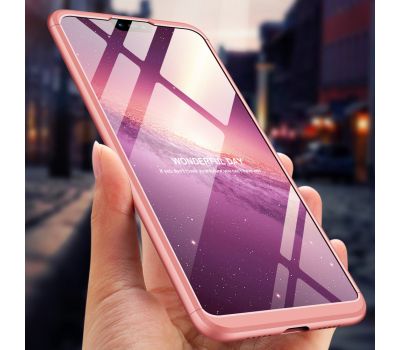 Чохол GKK LikGus для Xiaomi Mi 8 Lite 360 ​​рожево-золотистий 512727