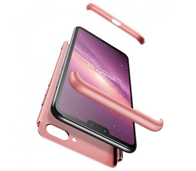 Чохол GKK LikGus для Xiaomi Mi 8 Lite 360 ​​рожево-золотистий 512728