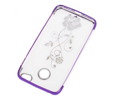 Чохол для Xiaomi Redmi 4x kingxbar diamond flower фіолетовий 514730