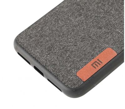 Чохол для Xiaomi Redmi 4X Label Case Textile чорний 514787