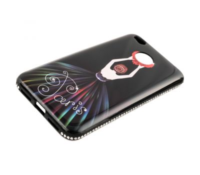 Чохол для Xiaomi Redmi 4x Magic Girl чорний "серце" 514832