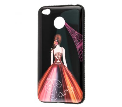 Чохол для Xiaomi Redmi 4x Magic Girl чорний "Париж"