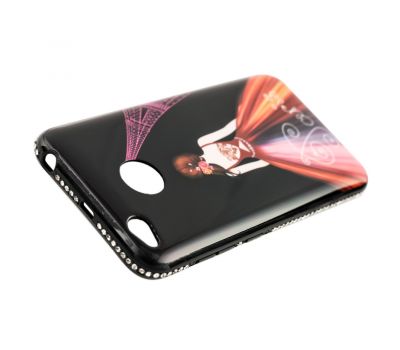 Чохол для Xiaomi Redmi 4x Magic Girl чорний "Париж" 514827