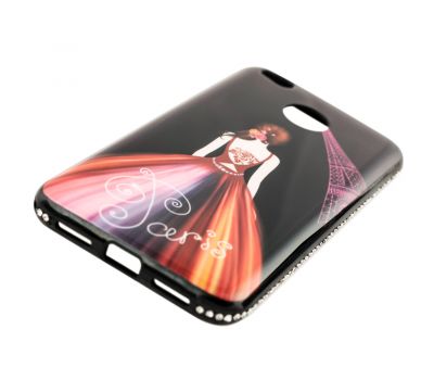 Чохол для Xiaomi Redmi 4x Magic Girl чорний "Париж" 514828