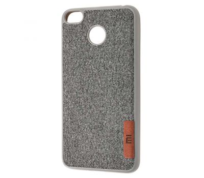Чохол для Xiaomi Redmi 4X Label Case Textile сірий