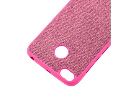 Чохол для Xiaomi Redmi 4X Label Case Textile рожевий 514776