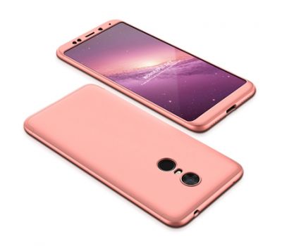 Чохол GKK LikGus для Xiaomi Redmi 5 Plus 360 рожевий