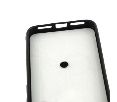 Чохол для Xiaomi Redmi 4x з кільцем чорний "троянда" 515153