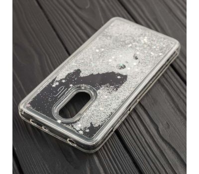 Чохол для Xiaomi Redmi 5 Pepper блискітки вода сріблястий "космонавт" 515575