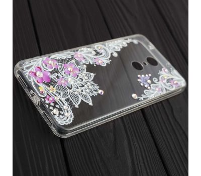 Чохол для Xiaomi Redmi 5 Hojar Diamond метелик 515286