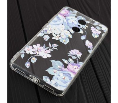Чохол для Xiaomi Redmi 5 Hojar Diamond квіти 515305