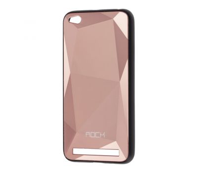 Чохол для Xiaomi Redmi 5a crystal рожево-золотистий
