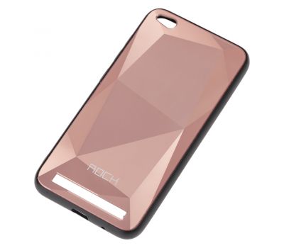 Чохол для Xiaomi Redmi 5a crystal рожево-золотистий 516797