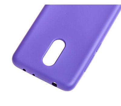 Чохол для Xiaomi Redmi 5 Silicone фіолетовий 516549