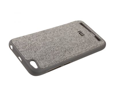 Чохол для Xiaomi Redmi 5a Textile сірий 517188