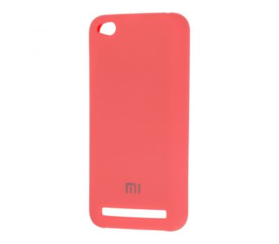 Чохол для Xiaomi Redmi 5a Silky Soft Touch яскраво-рожевий