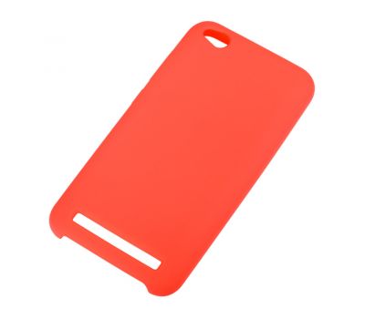 Чохол для Xiaomi Redmi 5a Silky Soft Touch яскраво оранжевий 517161