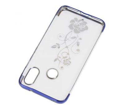 Чохол для Xiaomi Redmi 6 Pro / Mi A2 Lite kingxbar diamond flower синій 518405