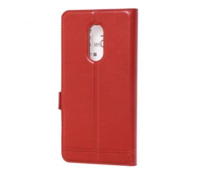 Чохол книжка для Xiaomi Redmi Note 4x Momax із двома вікнами червоний 521974