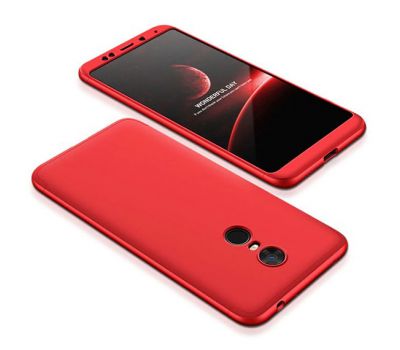 Чохол GKK LikGus для Xiaomi Redmi Note 4x 360 червоний