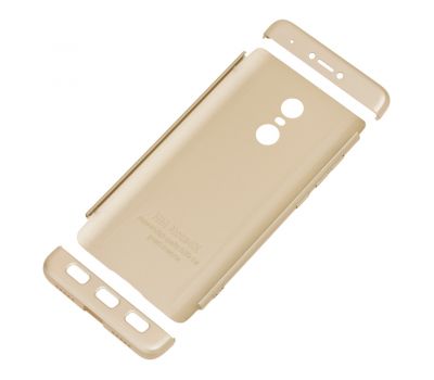 Чохол GKK LikGus для Xiaomi Redmi Note 4x 360 золотистий 521858