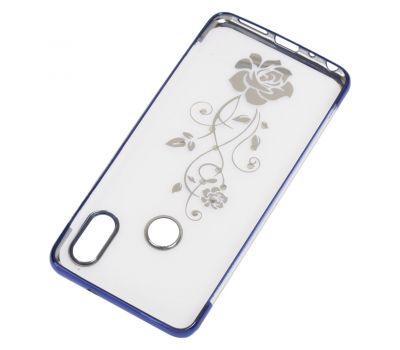 Чохол для Xiaomi Redmi Note 5 / Note 5 Pro kingxbar diamond flower синій 522769