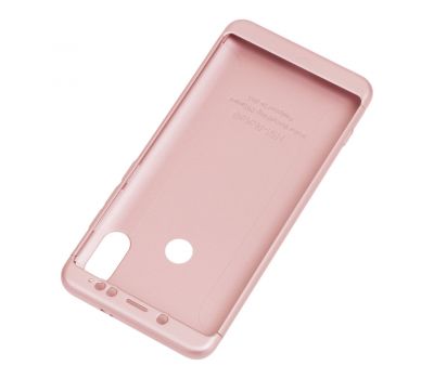Чохол GKK LikGus для Xiaomi Redmi Note 5 / Note 5 Pro 360 рожевий 522673