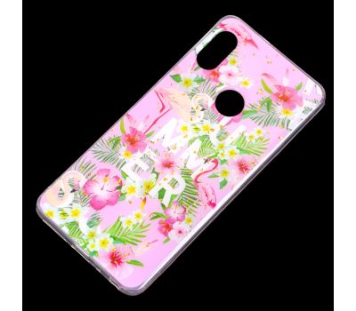 Чохол для Xiaomi Redmi Note 5 / Note 5 Pro Flowers Confetti "рожеві квіти" 522635
