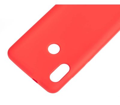 Чохол для Xiaomi Redmi Note 5 Pro / Note 5 Silicone червоний 523016