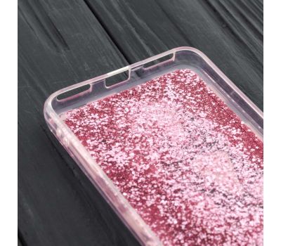 Чохол для Xiaomi Redmi Note 5A Prime Блискучі вода рожевий "фламінго" 523845