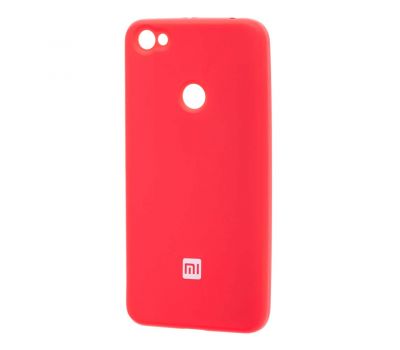 Чохол для Xiaomi Redmi Note 5A Prime Silicone cover червоний