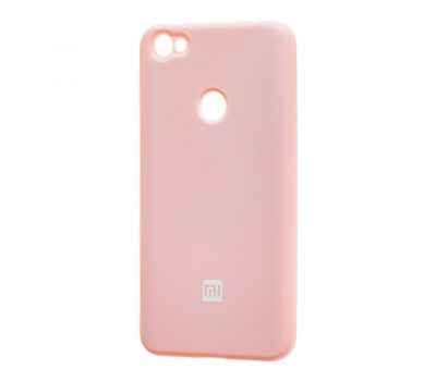 Чохол для Xiaomi Redmi Note 5A Prime Silicone cover рожевий