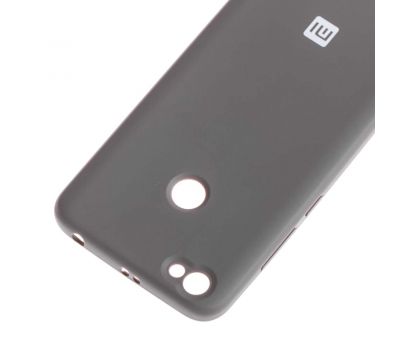 Чохол для Xiaomi Redmi Note 5A Prime Silicone cover сірий 523706