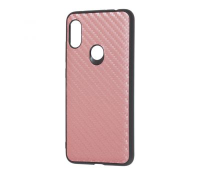 Чохол для Xiaomi Redmi Note 6 Pro hard carbon рожевий